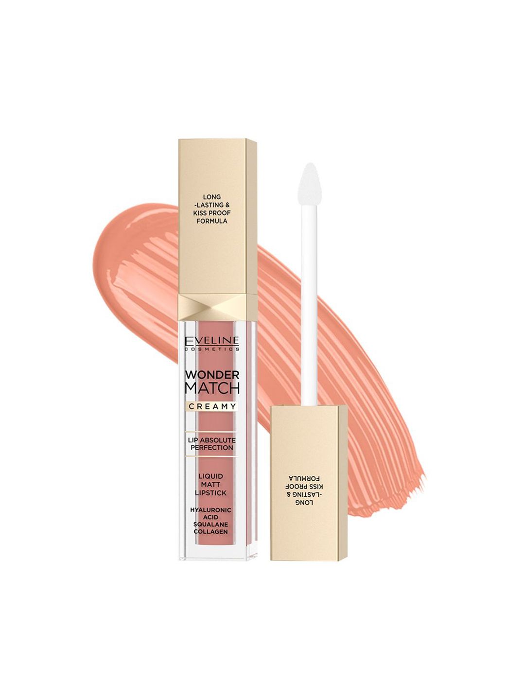 Eveline Cosmetics Wonder Match Creamy Liquid Matte Lipstick - 6.8 ml - Caramel - 04-picture-21