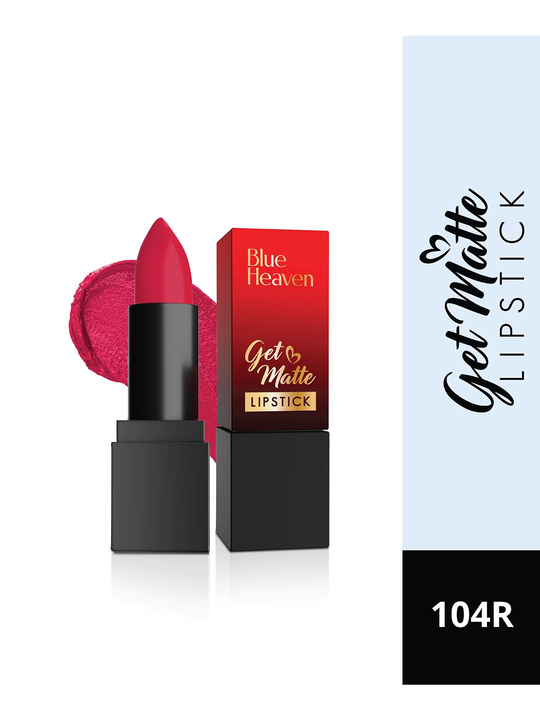 Blue Heaven Get Matte Long Lasting Lightweight Lipstick - 104R-picture-15