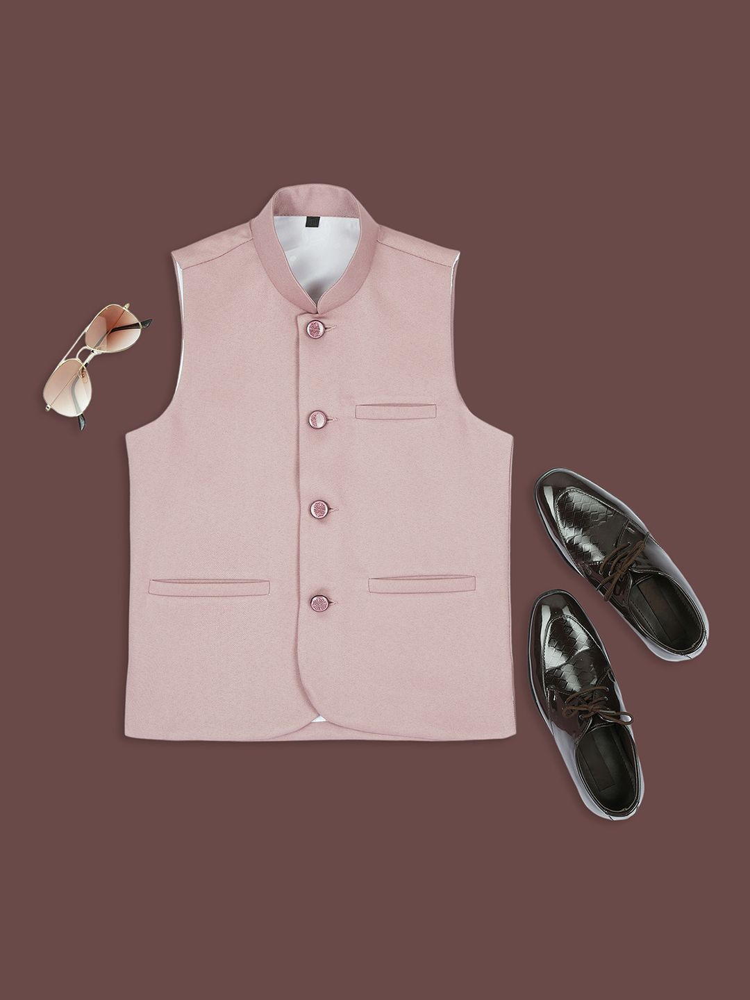 sangria YK Boys Sleeveless Nehru Jackets-picture-19