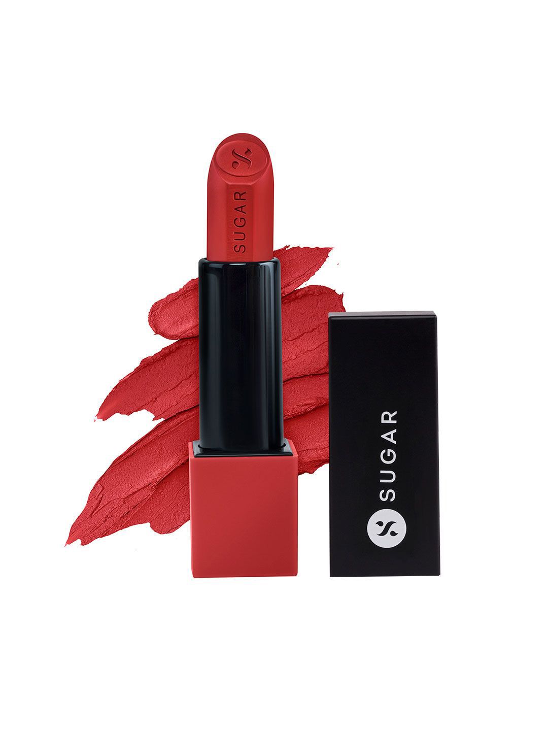SUGAR Glide Peptide Serum Lipstick - 4.2 g - Cairo Crimson 04-picture-46