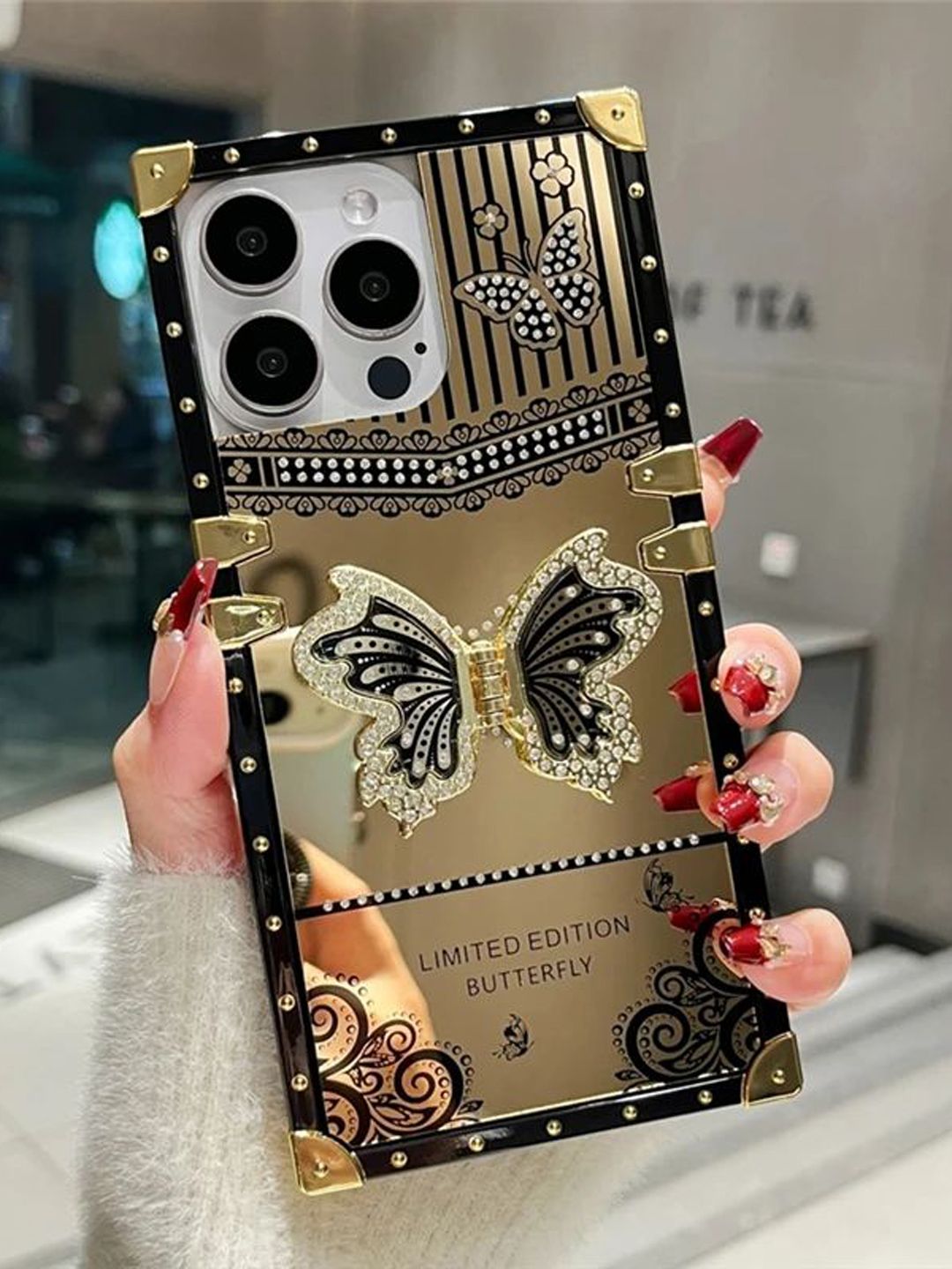 Luxury Kase Solid Printed iPhone 15 Pro Max Back Case Mobile Accessories-picture-18