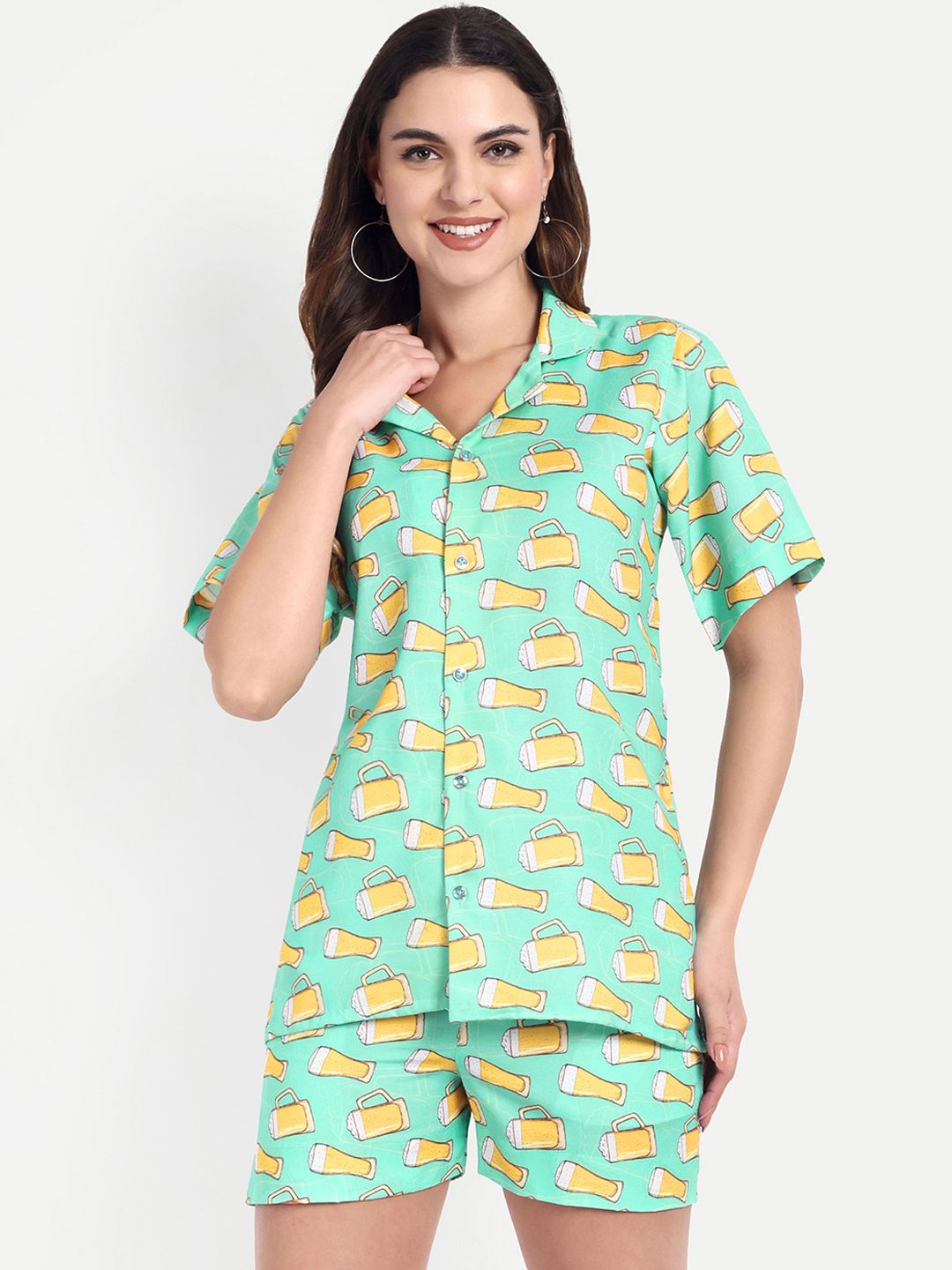 TILISM Women Printed Pure Cotton Co-Ords-picture-30