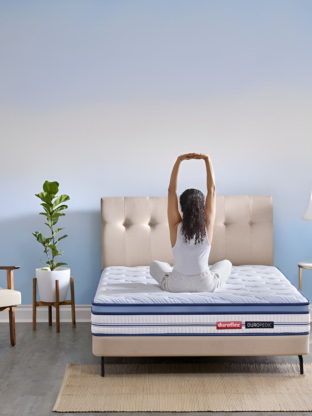 Duroflex Balance Plus Orthopedic 8" Queen Memory Foam Mattress (78x60 Inch)-image-32