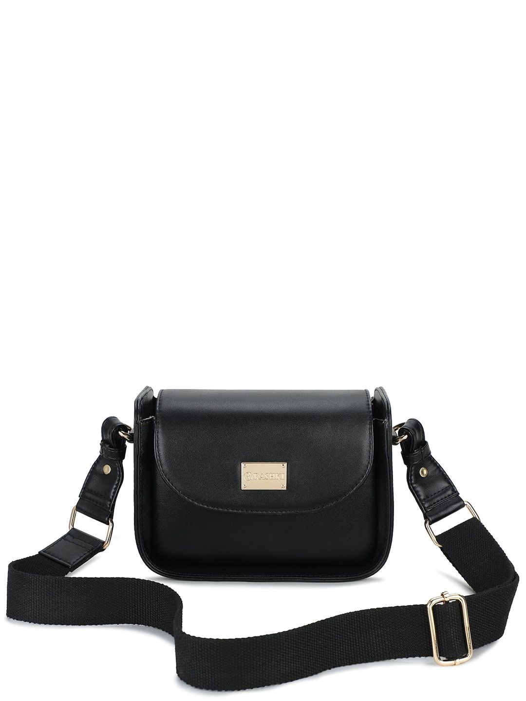 RASHKI Colourblocked PU Structured Sling Bag with Tasselled-picture-18