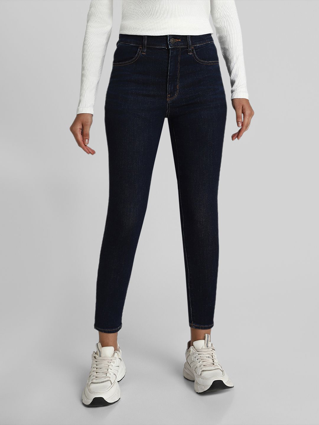 AMERICAN EAGLE OUTFITTERS Women Skinny Fit High-Rise Stretchable Jeans-picture-22