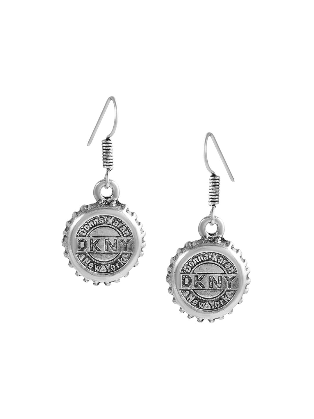 MEMOIR Silver-Plated Contemporary Drop Earrings-picture-39
