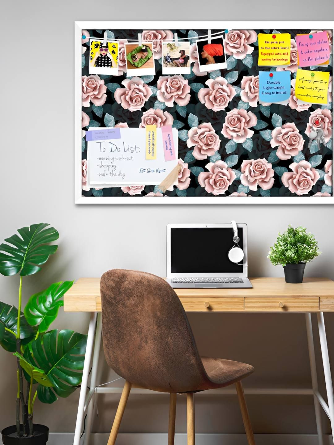 ArtzFolio Wooden Notice Pin Board