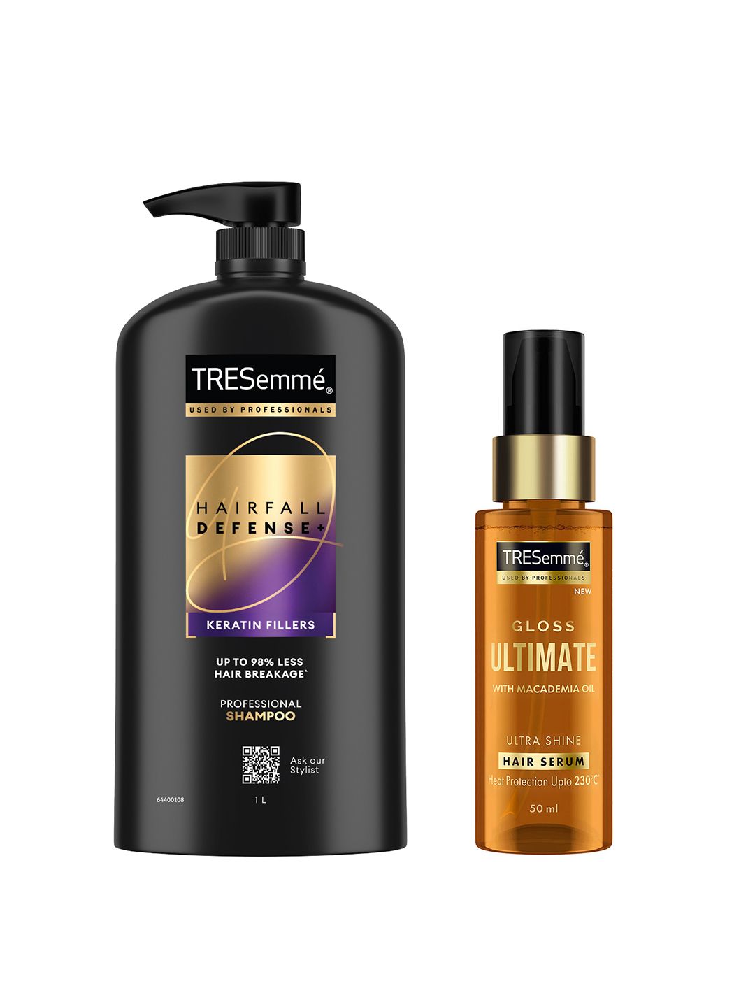 TRESemme Set Of Hairfall Defense Hair Shampoo & Heat Protection Hair Serum-picture-25