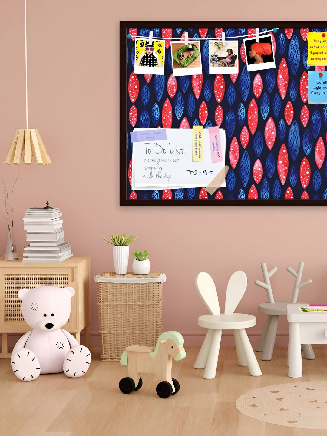 ArtzFolio Wooden Notice Pin Board