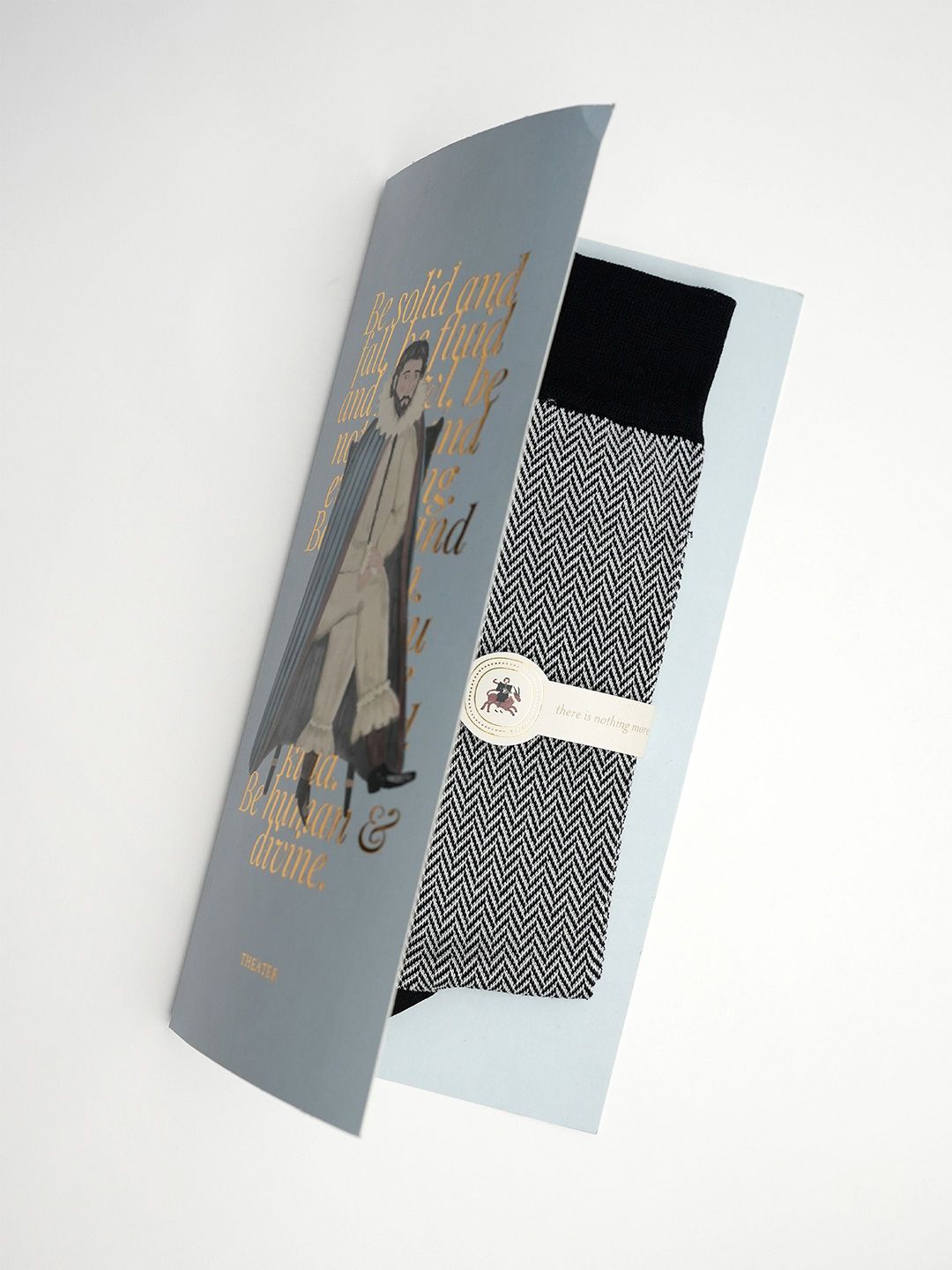 Theater Men Black Socks-picture-31