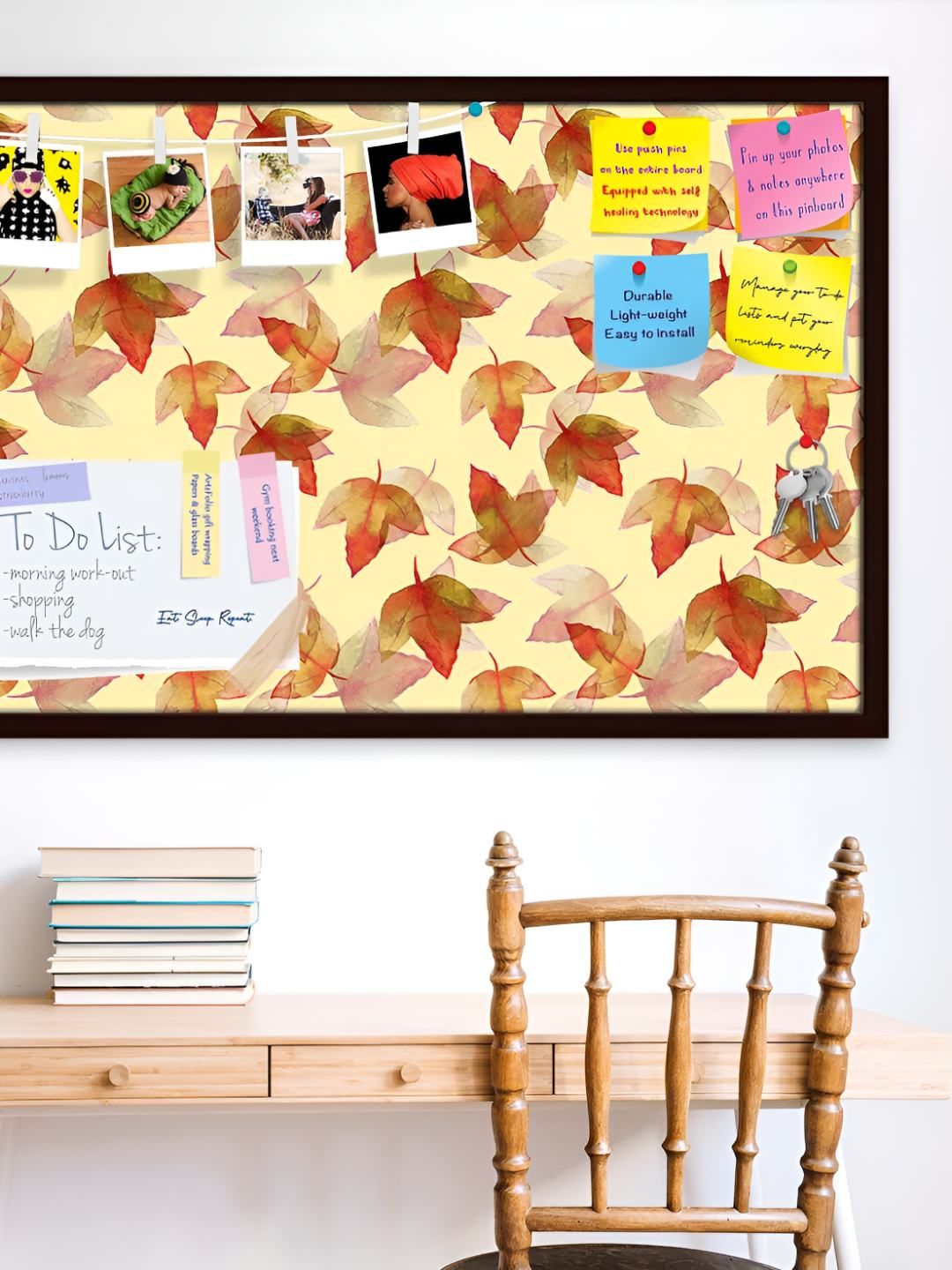 ArtzFolio Wooden Notice Pin Board