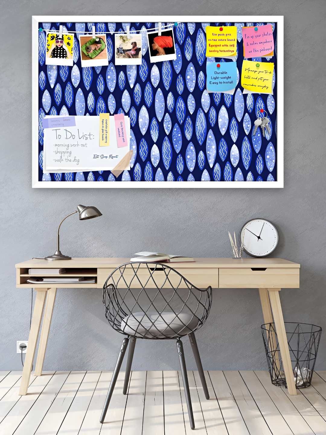 ArtzFolio Wooden Notice Pin Board