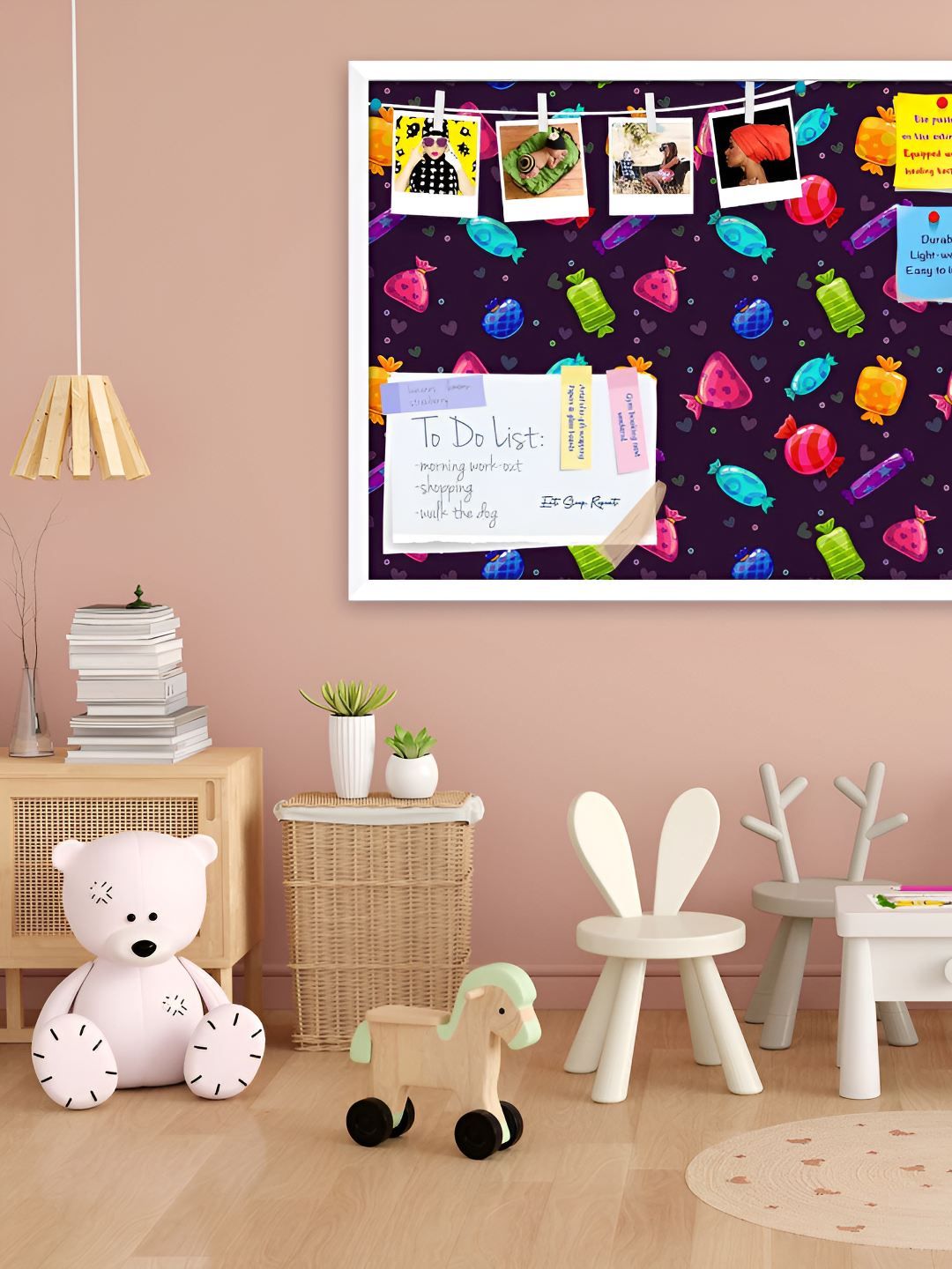 ArtzFolio Wooden Notice Pin Board