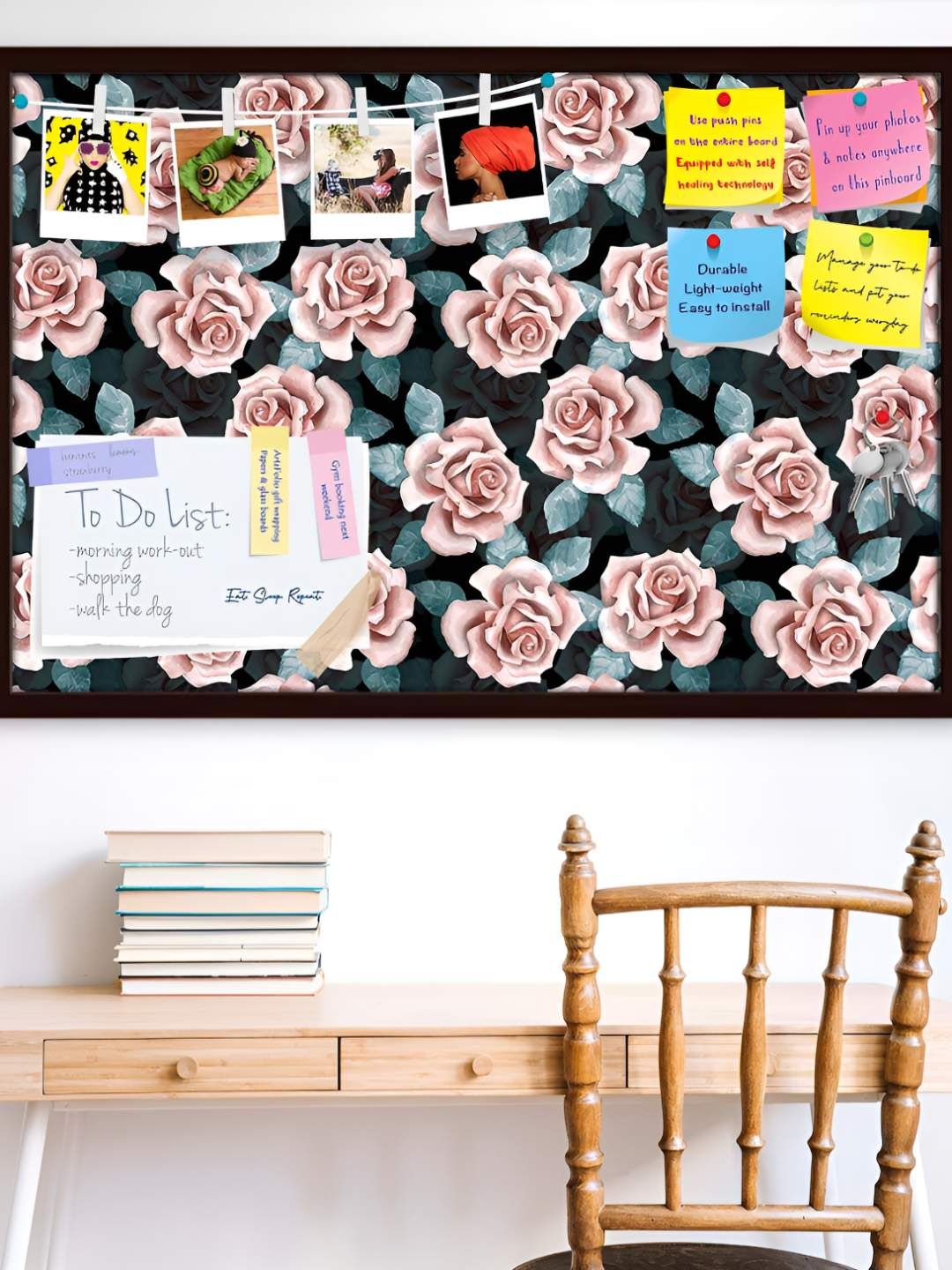 ArtzFolio Wooden Notice Pin Board