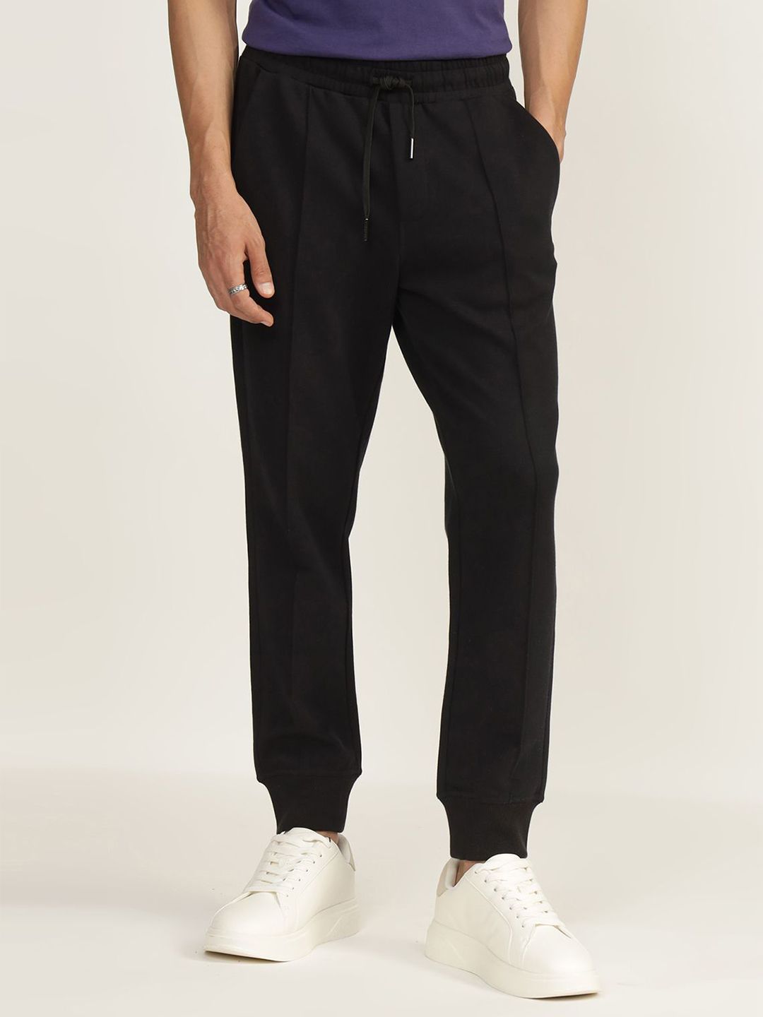 Andamen Men Mid-Rise Regular Fit Joggers-picture-11