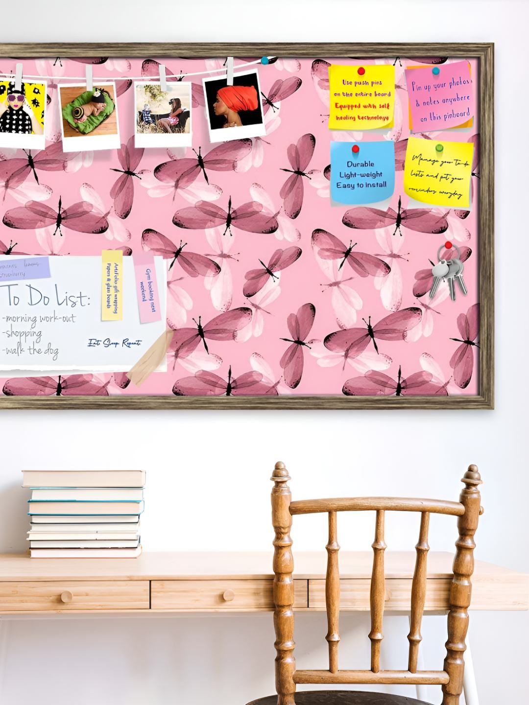 ArtzFolio Wooden Notice Pin Board