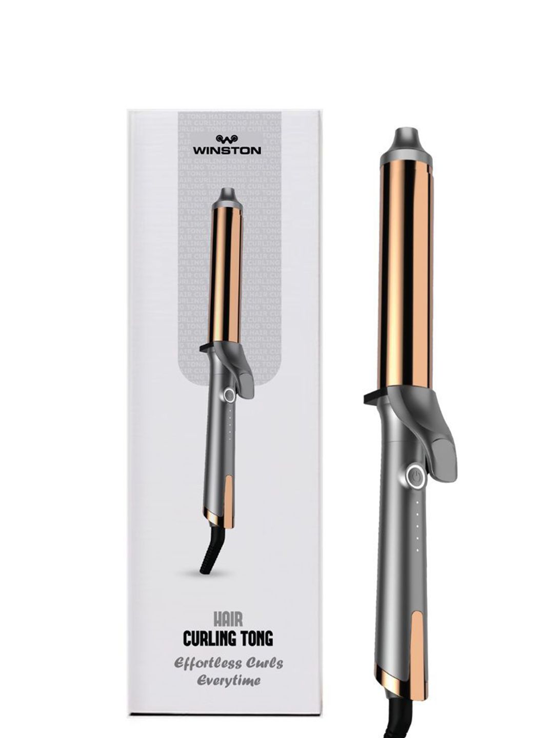 WINSTON Hair Curling Tong For Styling - Grey-picture-27