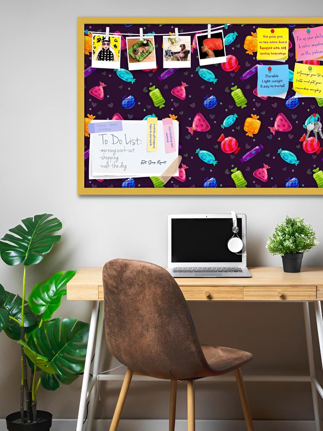 ArtzFolio Wooden Notice Pin Board