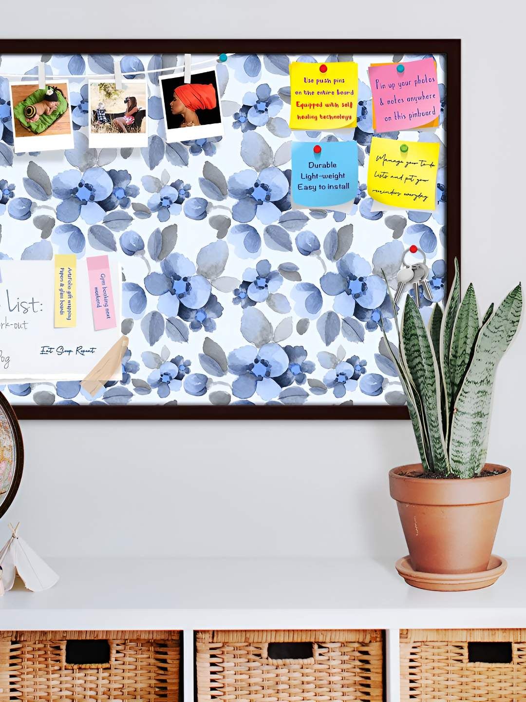 ArtzFolio Wooden Notice Pin Board