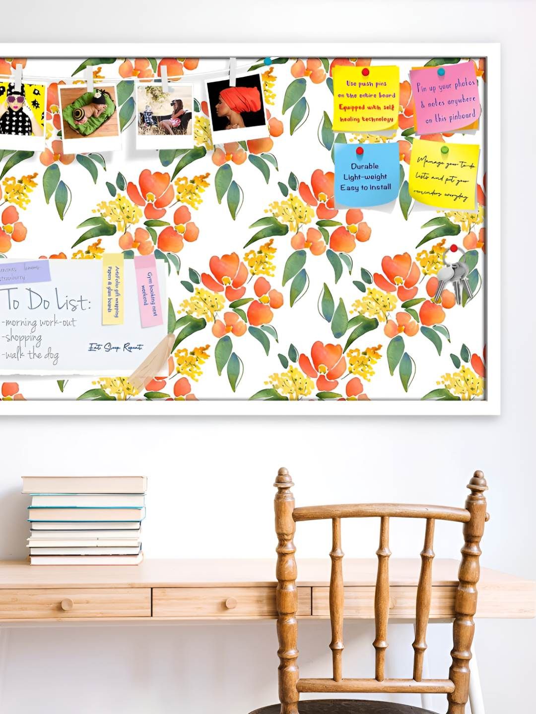 ArtzFolio Wooden Notice Pin Board