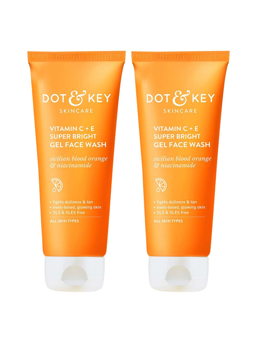 DOT & KEY 2 Pcs Vitamin C + E Super Bright Gel Face Wash With Niacinamide - 175ml Each-picture-31
