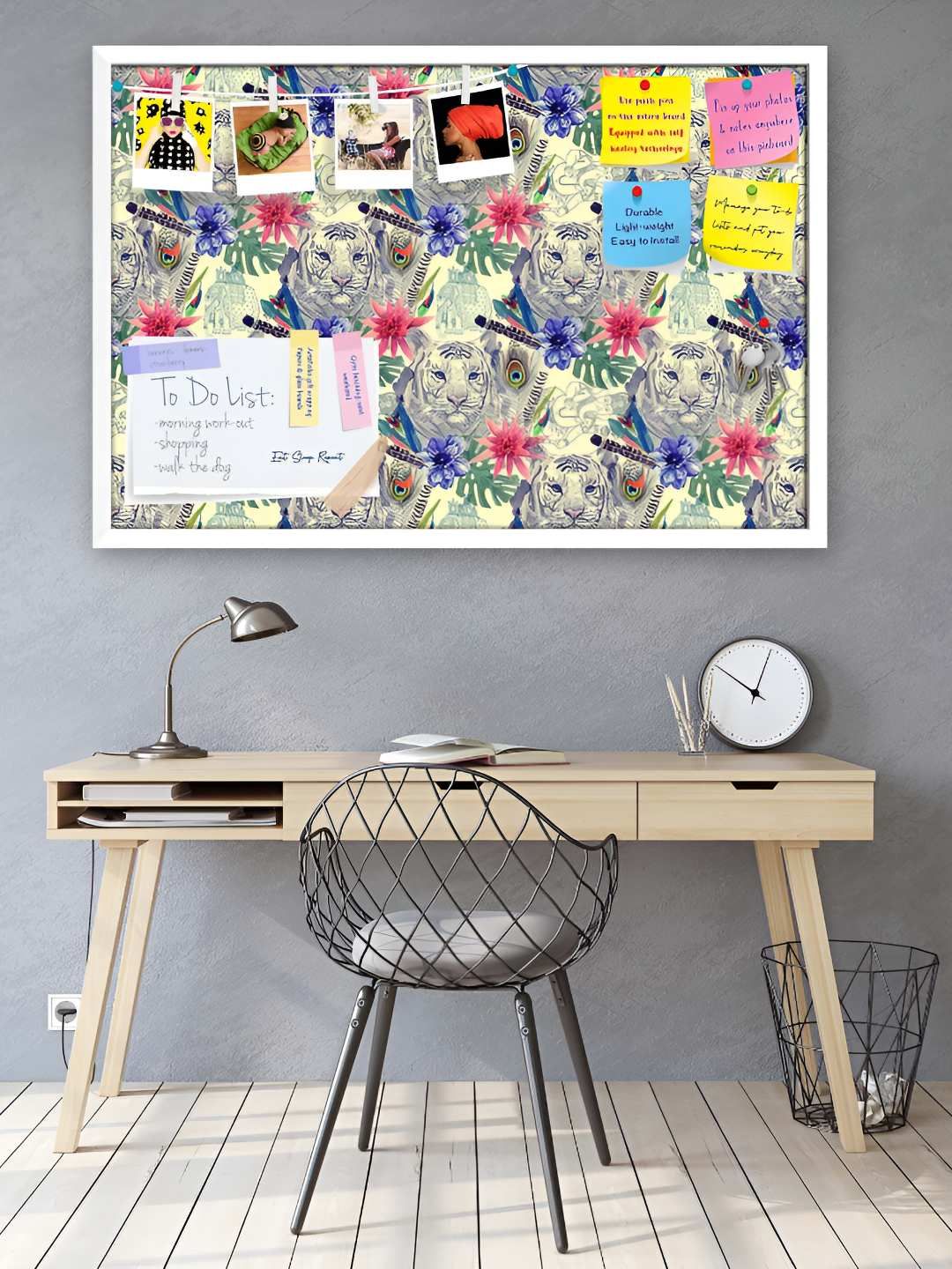 ArtzFolio Wooden Notice Pin Board