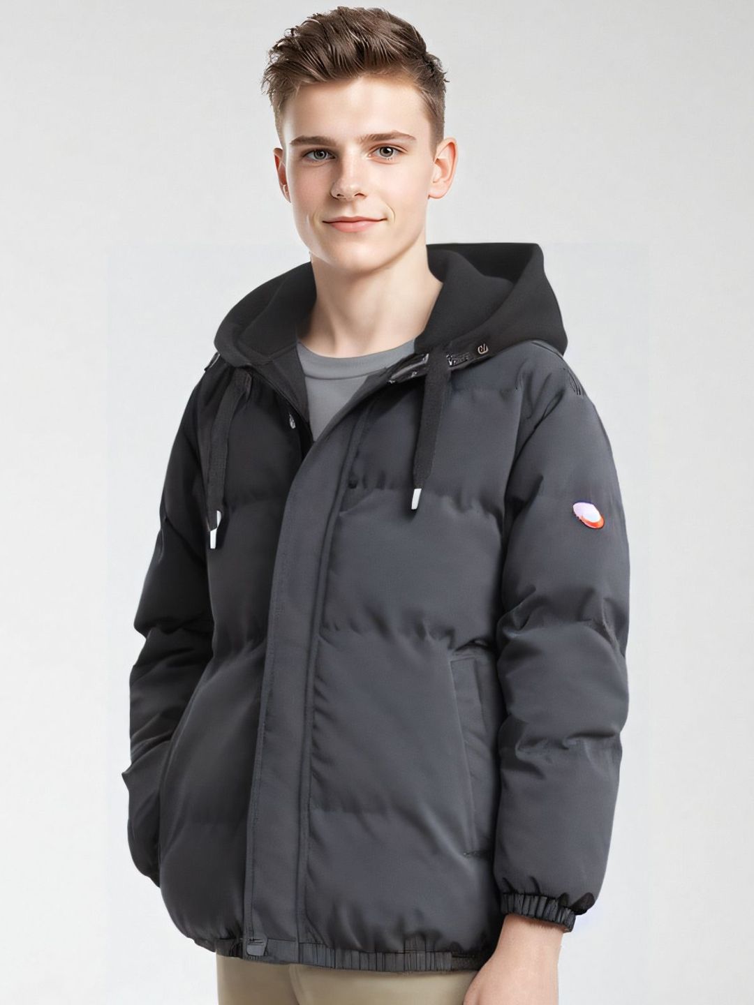StyleCast x Revolte Men Hooded Padded Jacket-image-42