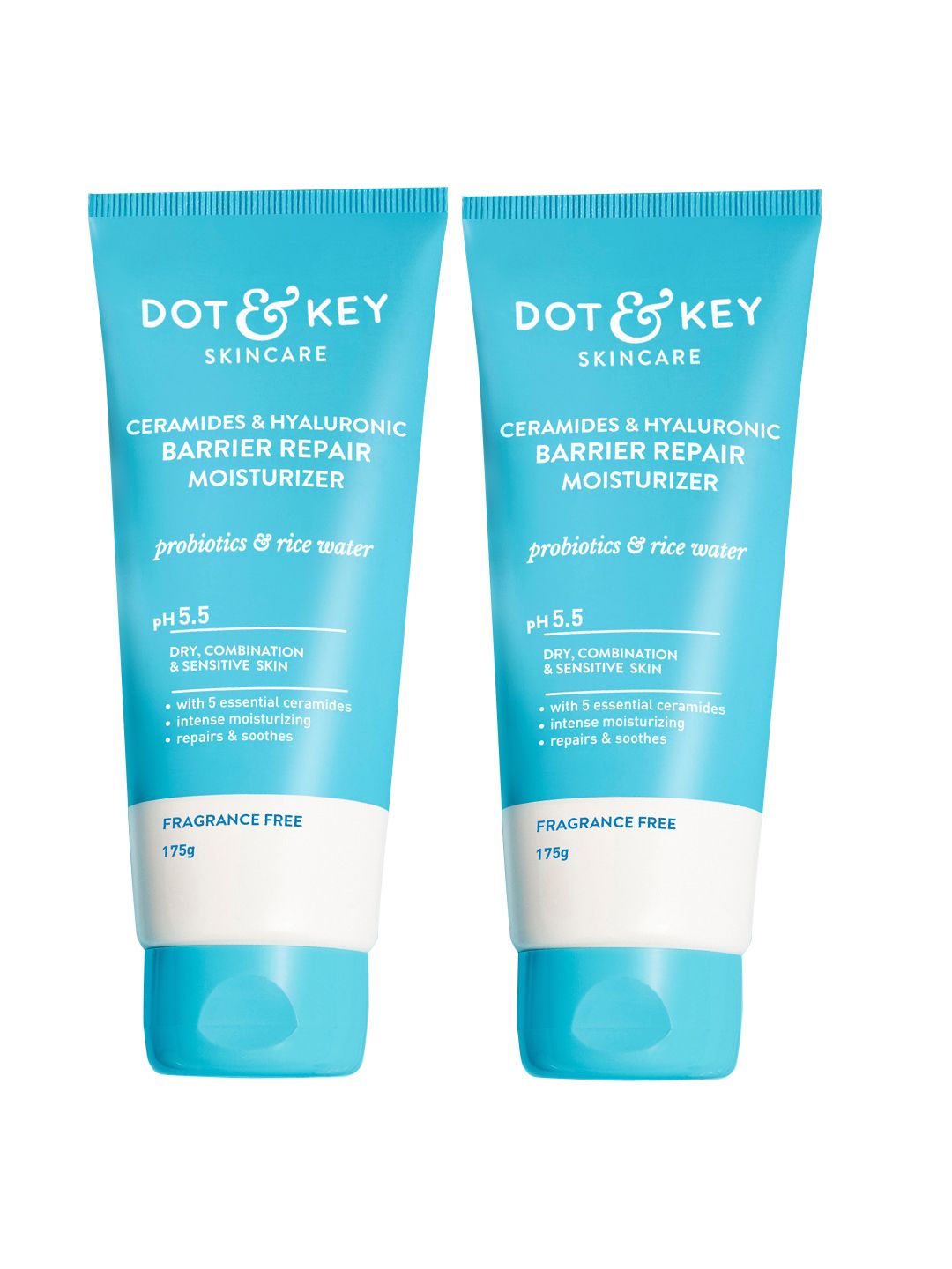 DOT & KEY Set Of 2 Barrier Repair Ceramides & Hyaluronic Moisturizer - 175g Each-image-24