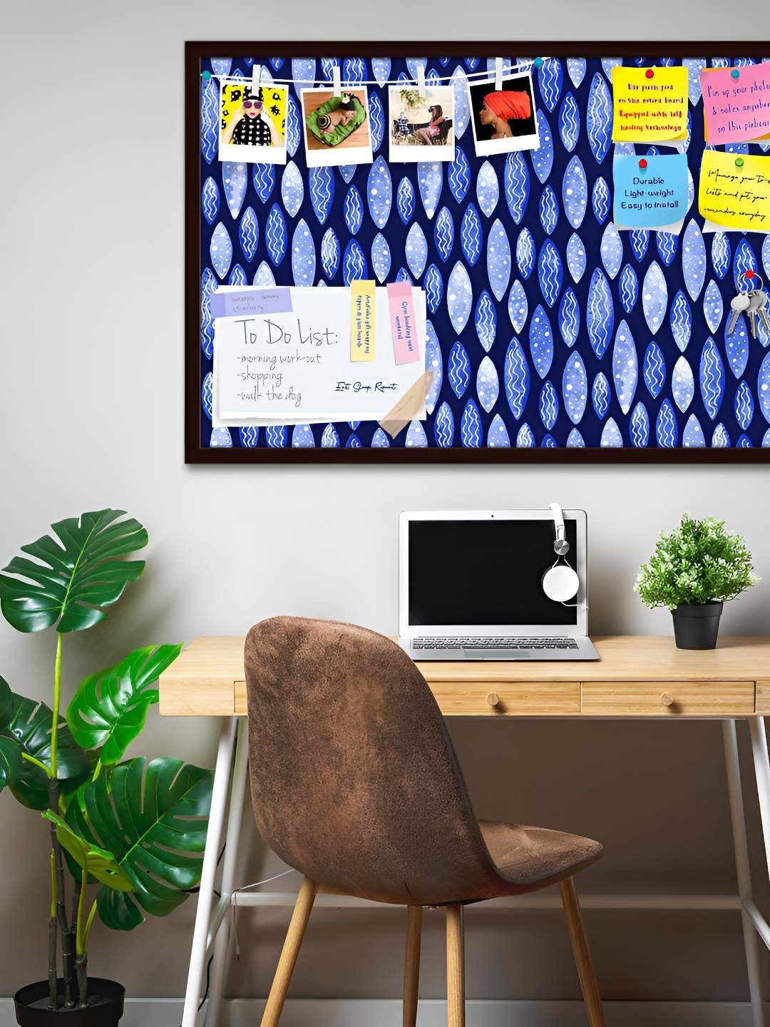 ArtzFolio Wooden Notice Pin Board