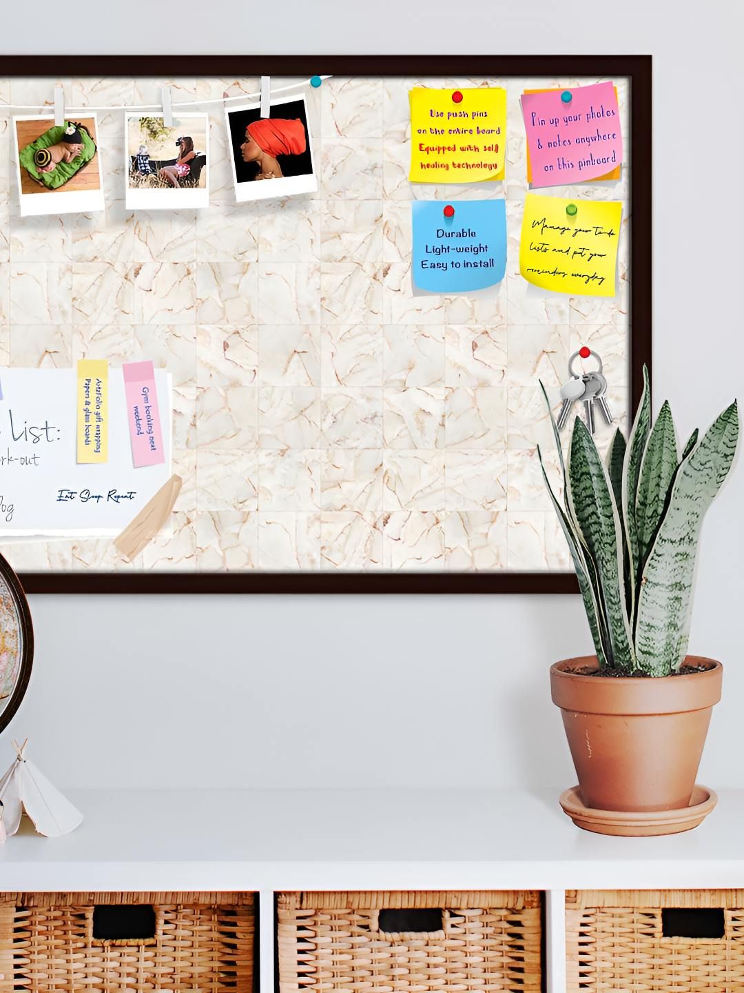 ArtzFolio Wooden Notice Pin Board