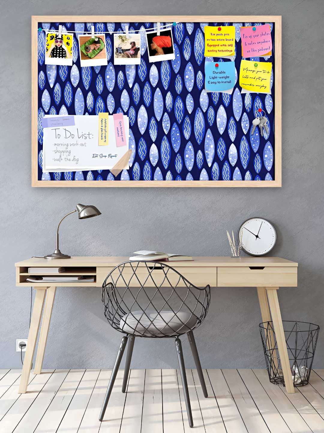 ArtzFolio Wooden Notice Pin Board
