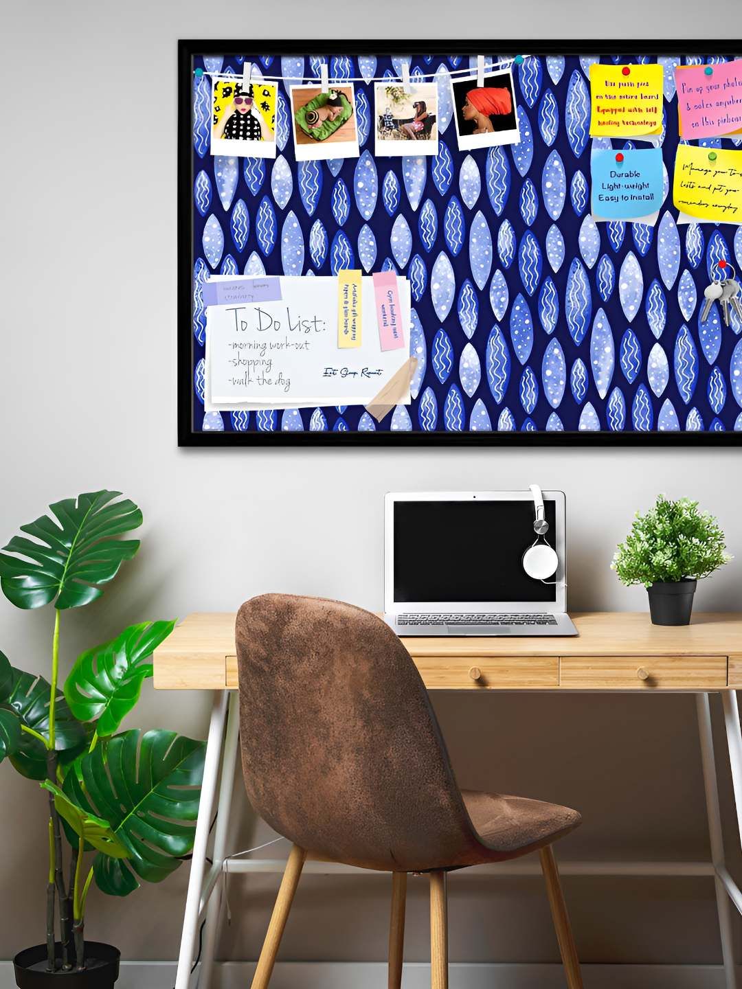 ArtzFolio Wooden Notice Pin Board