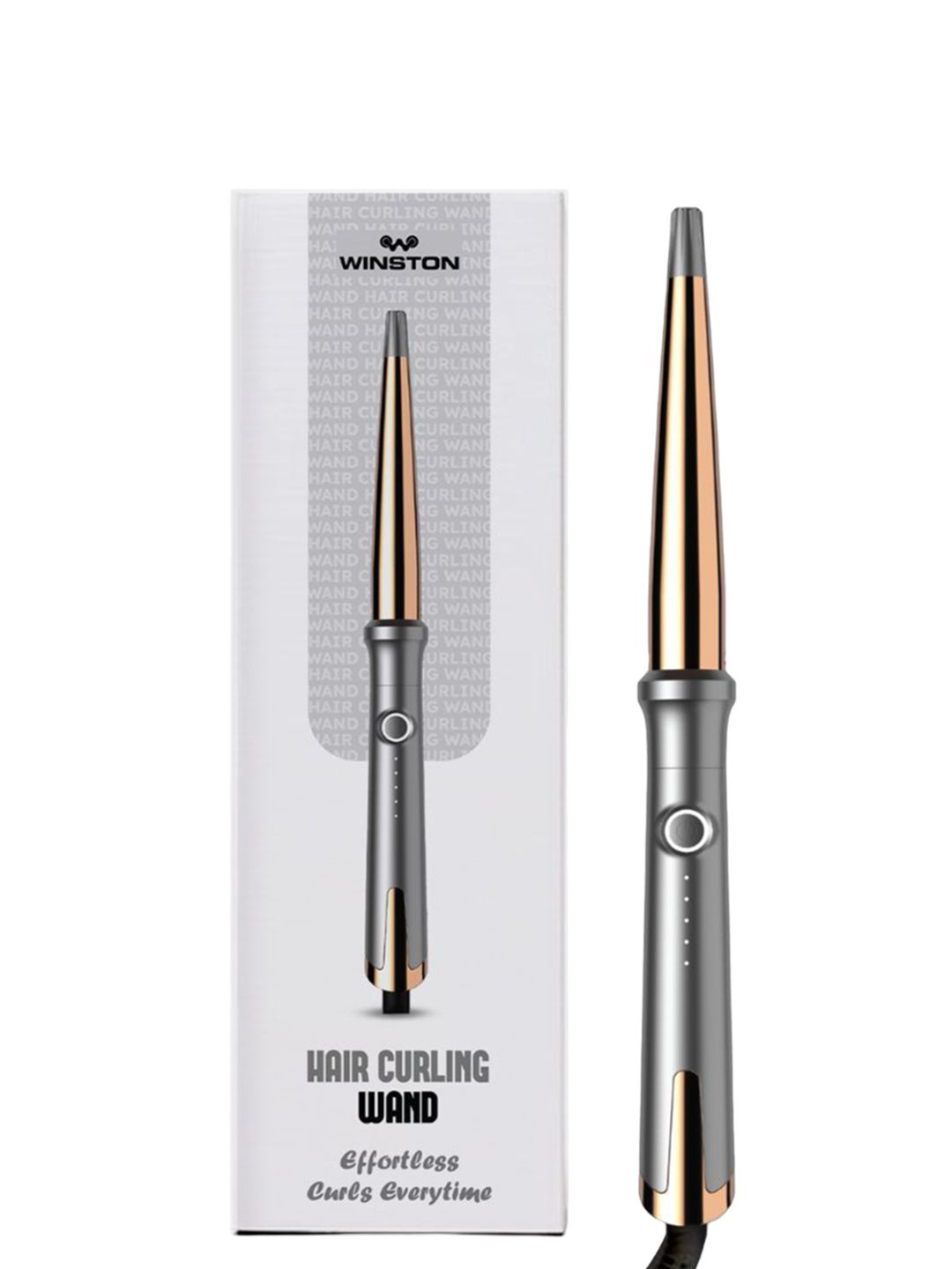 WINSTON Professional Hair Curling Wand - Grey-picture-34