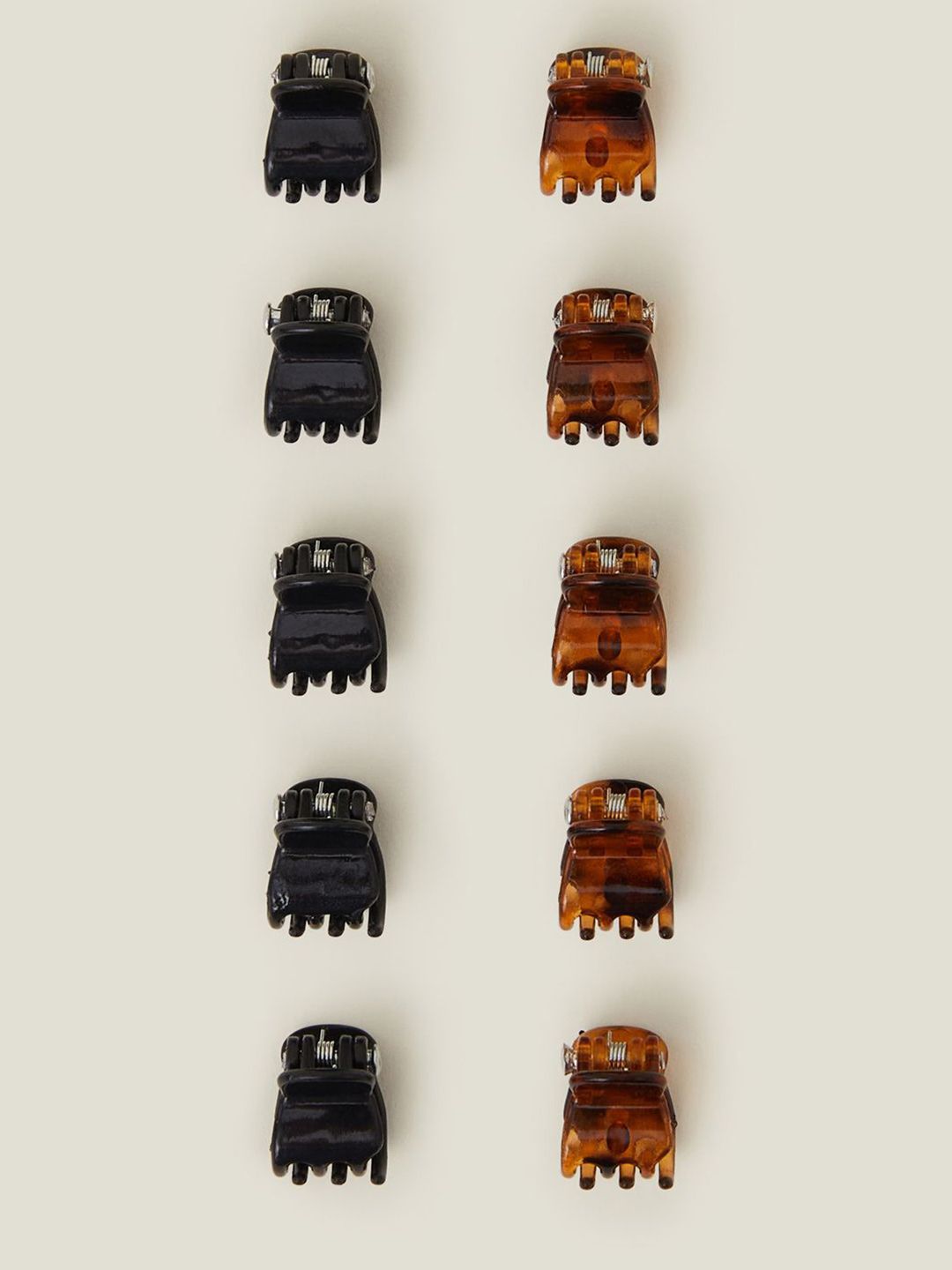 Accessorize Women Set Of 10 Claw Clip-picture-22