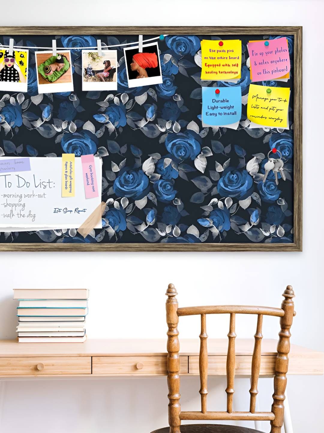 ArtzFolio Wooden Notice Pin Board