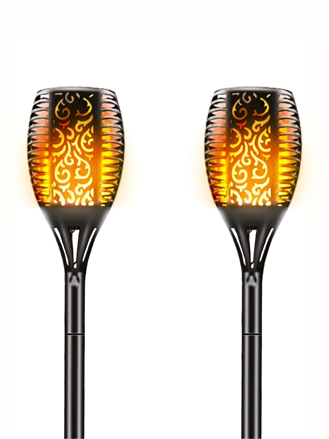 LITVERSE 2-Pcs Black Waterproof Solar Outdoor Lamps-picture-13