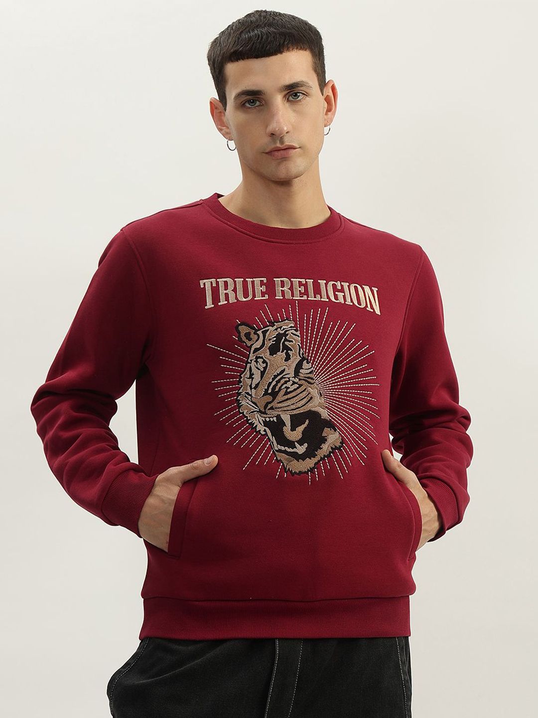 True Religion Men Embroidered Sweatshirt-picture-34