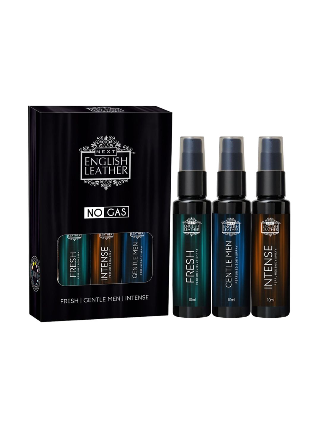 NEXT CARE Set Of 3 Fresh, Gentle Men & Intense Perfumed Body Spray - 10 ml Each-image-22