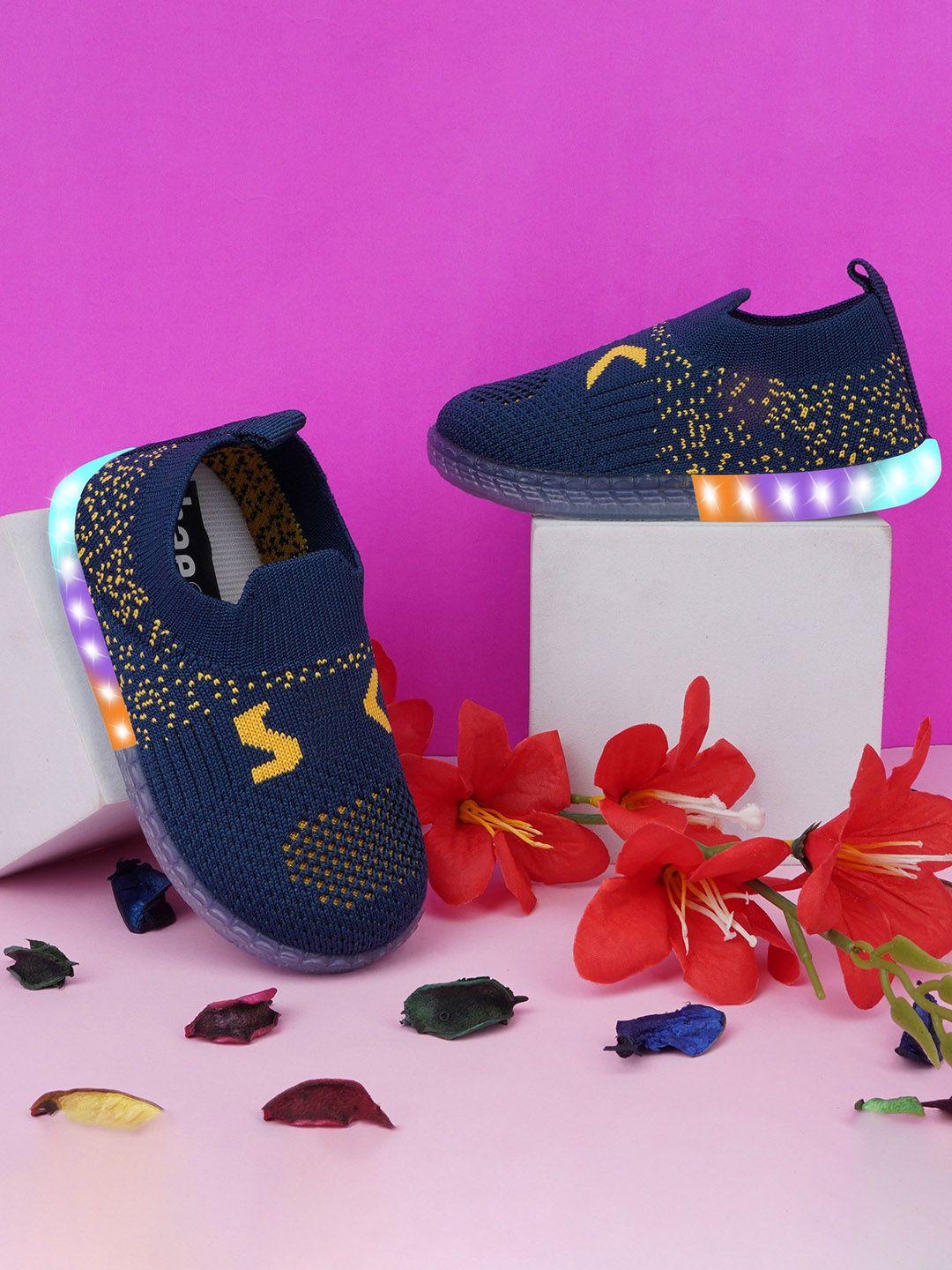 BAESD Unisex Kids Colourblocked Sneakers-picture-10