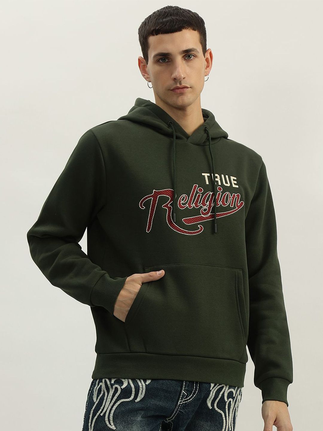 True Religion Men Embroidered Hooded Sweatshirt-picture-26