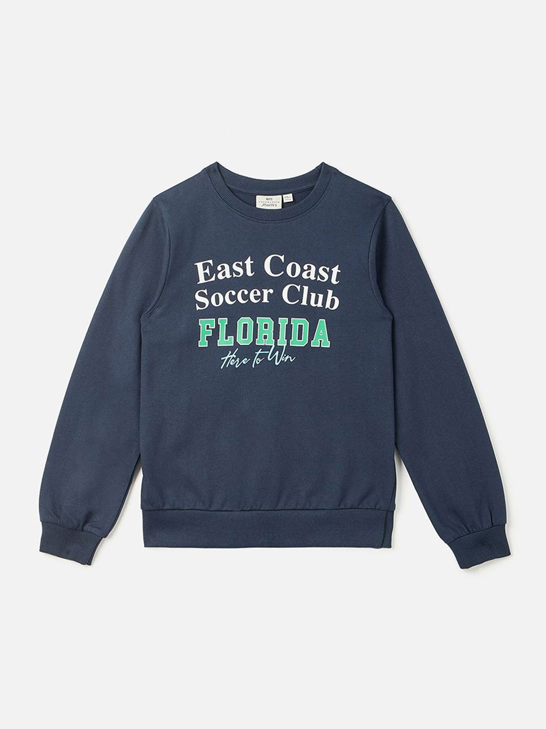 Juniors by Babyshop Boys Printed Round Neck Long Sleeves Sweatshirt-picture-56