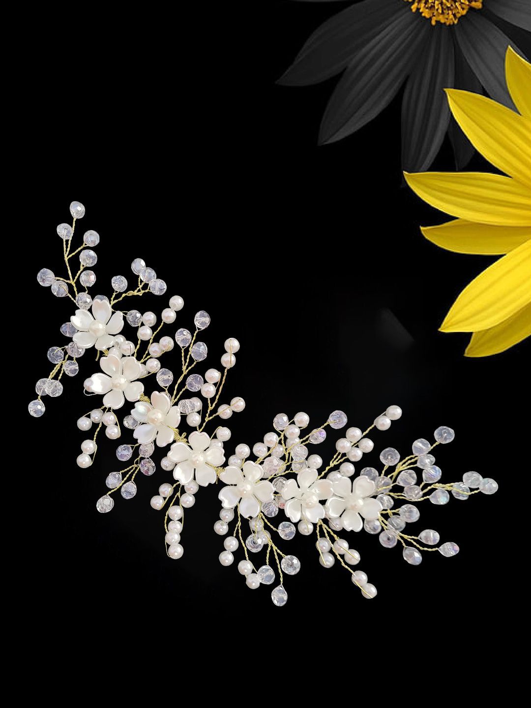 MAJESTIQUE Women Embellished Tiara-picture-29
