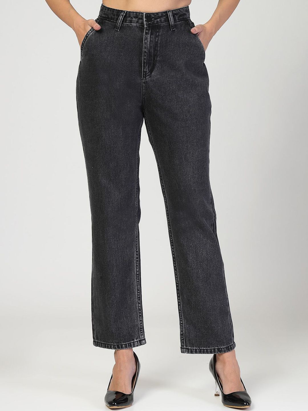 Style Quotient Women Jean Relaxed Fit High-Rise Light Fade Jeans-picture-24