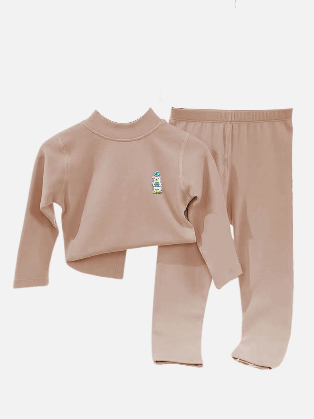 Little Surprise Box LLP Kids Crew Neck Upper & Lower Body Thermal Set-picture-38