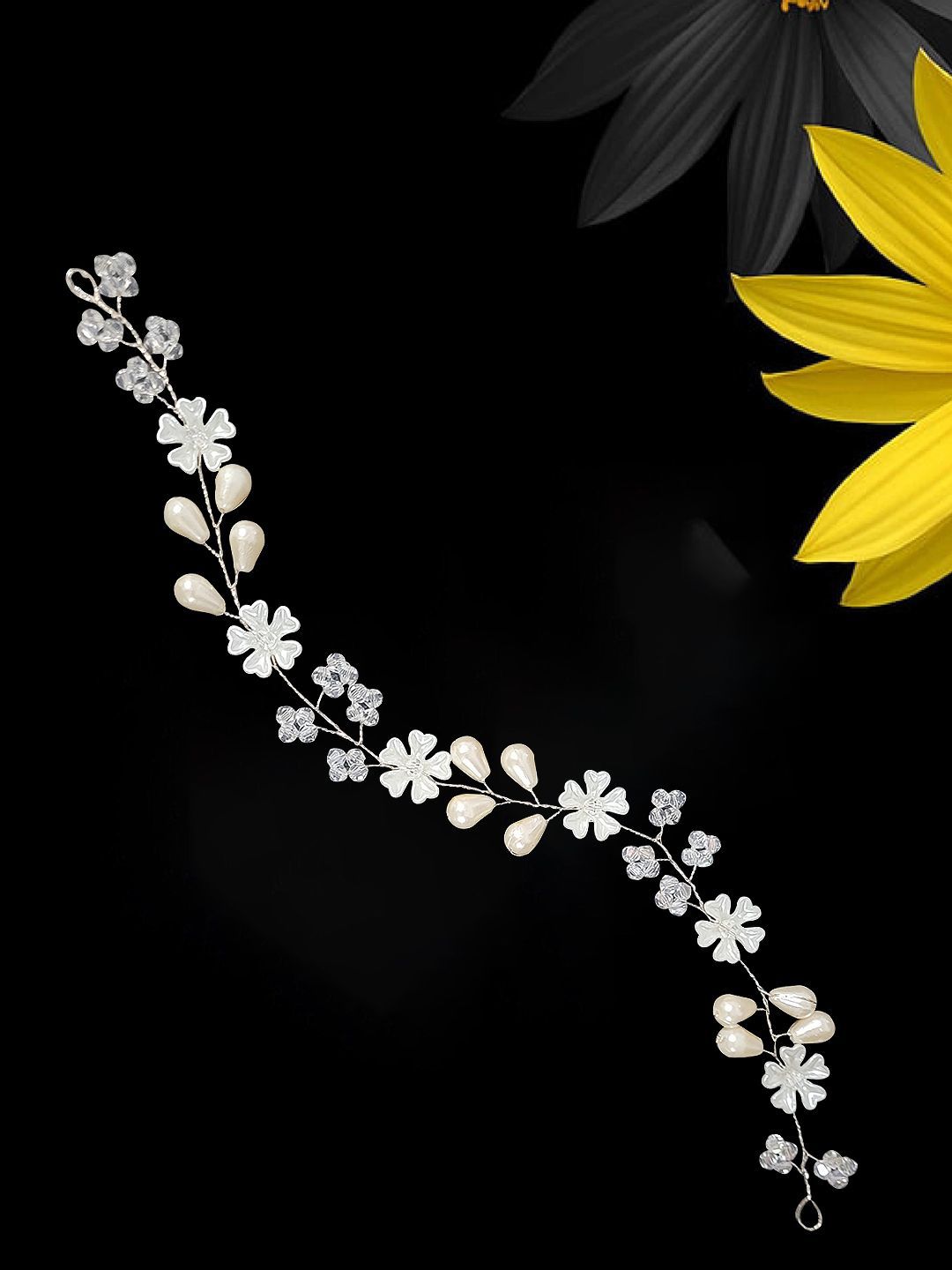 MAJESTIQUE Women Embellished Tiara-picture-24