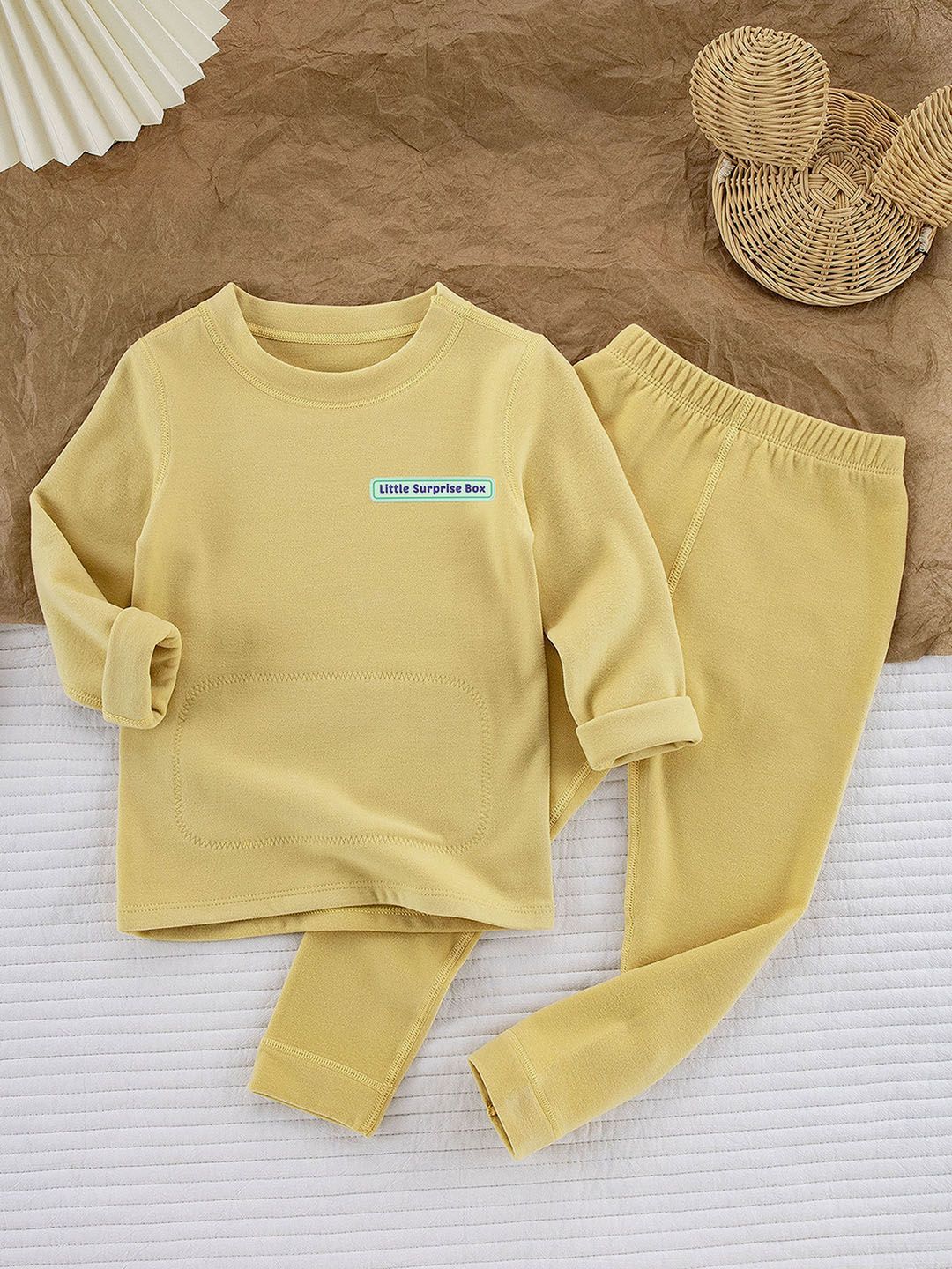 Little Surprise Box LLP Kids Round Neck Thermal Set-picture-34