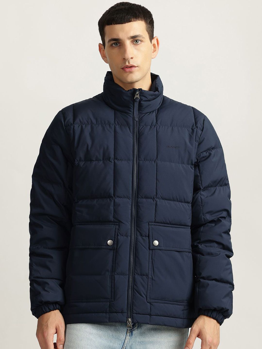 GANT Men Puffer Jacket with Embroidered