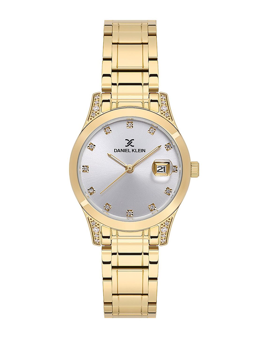 Daniel Klein Women Embellished Dial & Bracelet Style Straps Analogue Watch DK.1.13782-2-picture-19