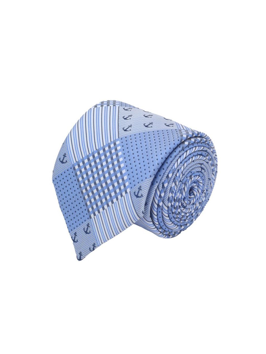 Cazzano Men Checked Broad Tie-picture-52