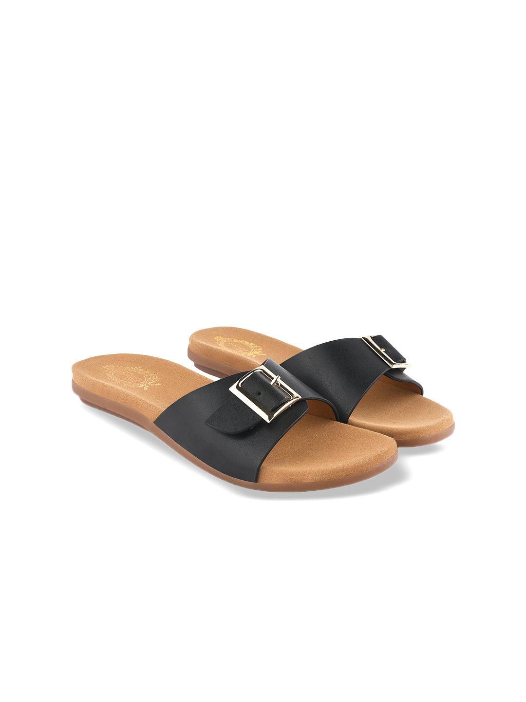 Shoetopia Girls Open Toe Flats with Buckles-picture-41